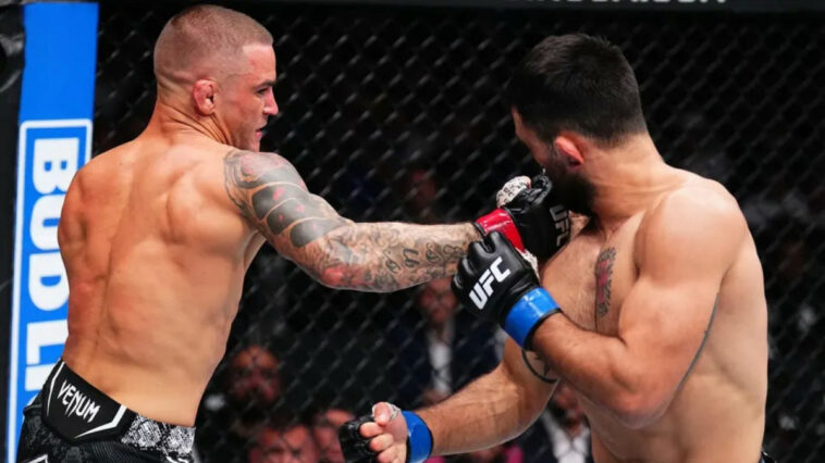 Mira la victoria por nocaut que le valió a Dustin Poirier una oportunidad por el título