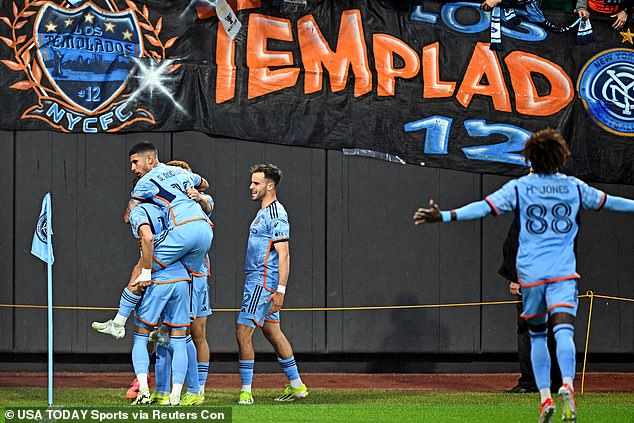 El New York City FC obtuvo una victoria crucial en el Hudson River Derby, venciendo a su rival RBNY por 2-1.