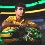 Norris presenta una vibrante tapa tributo a Senna para el GP de Mónaco