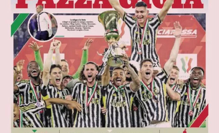 Periódicos de hoy - Alegría de la Juve, Atalanta derrotado 1-0 en la final de la Coppa Italia