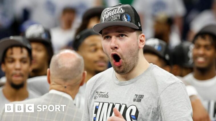 Celtics celebrate reaching play-offs