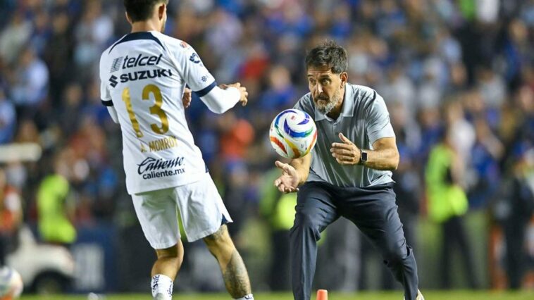 Gustavo Lema se mantendrá como técnico de Pumas para el Apertura 2024