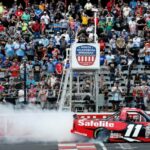 Corey Heim - Burnout en North Wilkesboro Speedway - NASCAR Truck Series (1)