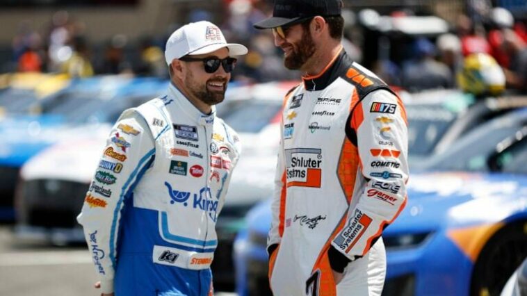 Ricky Stenhouse Jr y Corey LaJoie