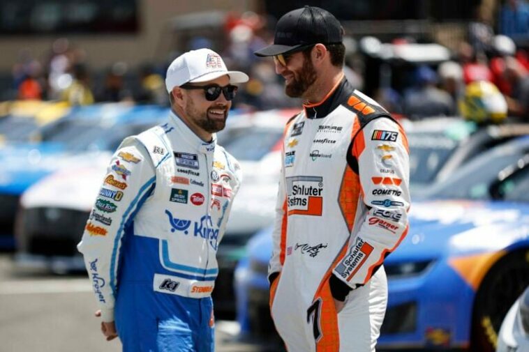 Ricky Stenhouse Jr y Corey LaJoie