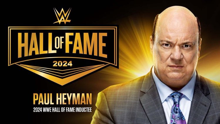 Paul Heyman será incluido en el Salón de la Fama de la WWE este año