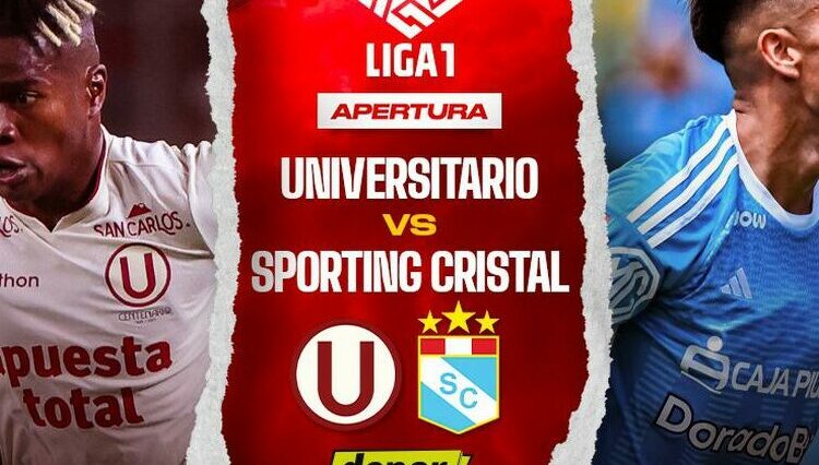 Universitario vs Sporting Cristal EN VIVO HOY DIRECTO GOLPERU, Movistar y Fútbol Libre TV: minuto a minuto ONLINE vía Liga 1 MAX y DIRECTV | LBP | FUTBOL-PERUANO