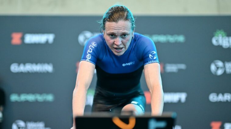 Vicky Holland supertri E World Championship 2024 Londres bicicleta