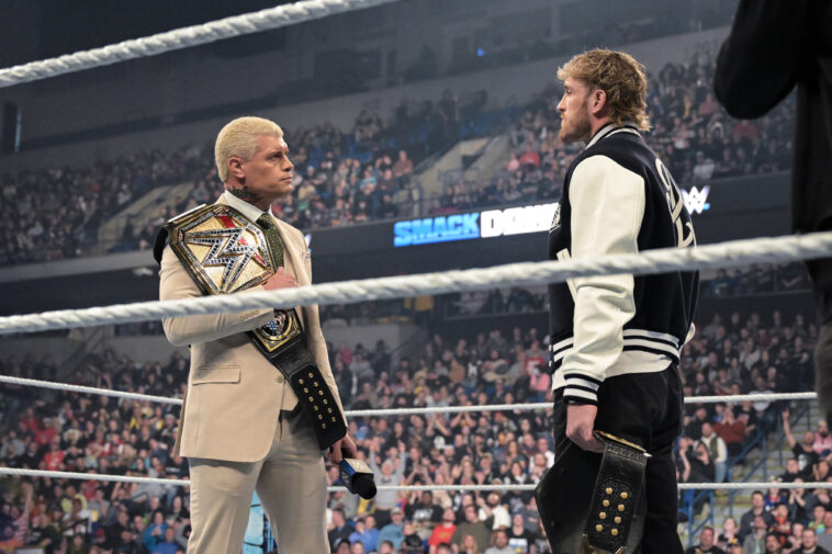 Cody Rhodes pone en juego su título de la WWE contra Logan Paul