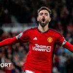 Manchester United's Bruno Fernandes