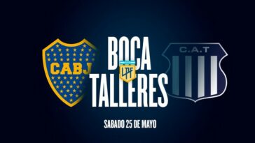 Boca recibe a Talleres.