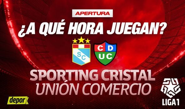 ¿A qué hora comienza el Sporting Cristal vs. Unión Comercio?