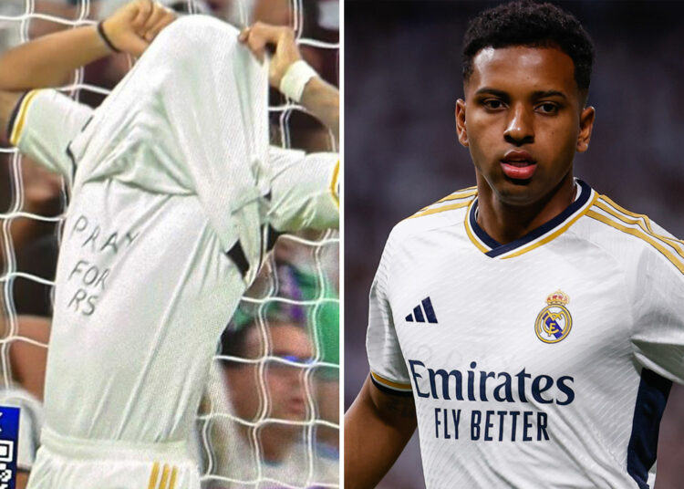 ¿Por qué Rodrygo lució la camiseta de 'reza por RS' en el choque del Real Madrid contra el Bayern de Múnich?