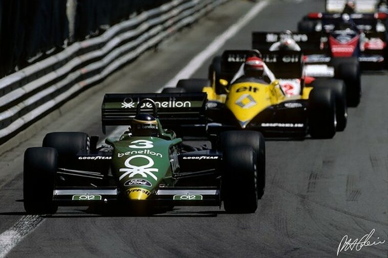 Alboreto entrega al tío Ken su última victoria en F1