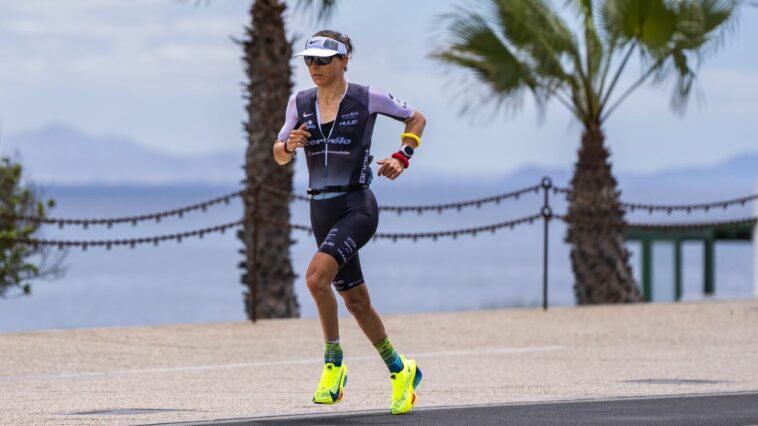 IRONMAN Lanzarote 2024 - Anne Haug en carrera a pie