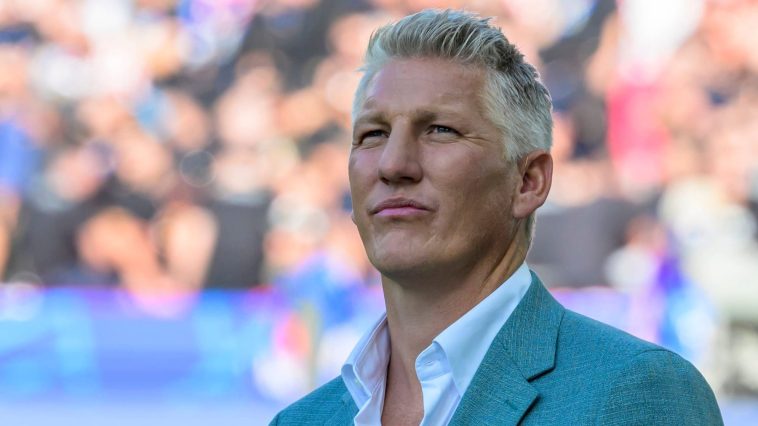 Bastian Schweinsteiger con un comentario sobre Ronaldo-Frau