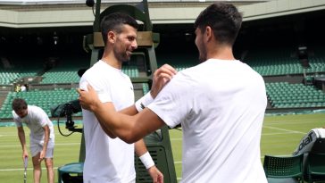 Carlos Alcaraz y Jannik Sinner aterrizan en la misma mitad en Wimbledon