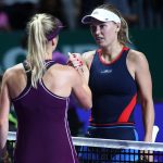 Caroline Wozniacki y Elina Svitolina