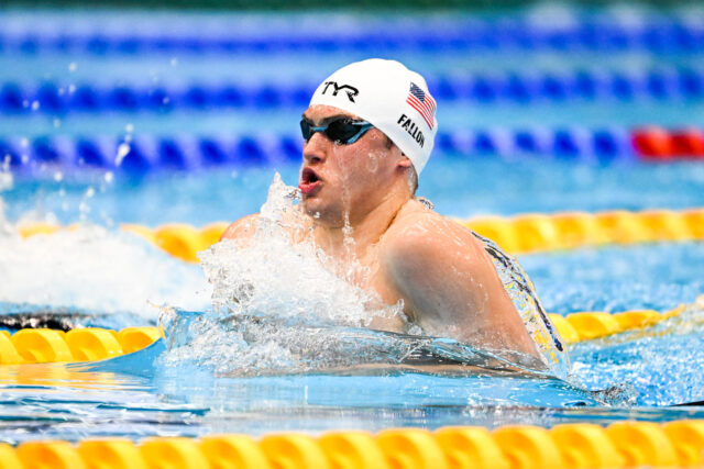 Conferencia de prensa de Matt Fallon FULL 200 Breast American Record