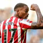 El delantero del Brentford, Ivan Toney