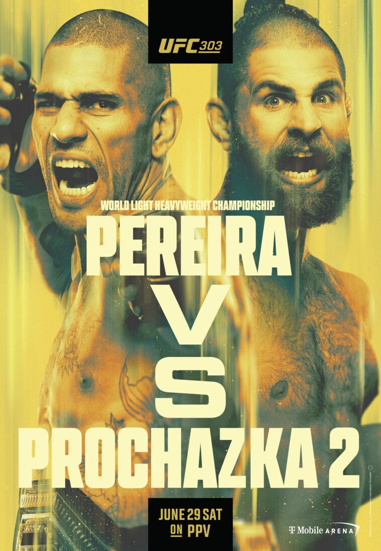 El nuevo cartel de UFC 303 todavía presenta a Alex Pereira y Jiri Prochazka