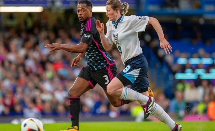 Unicef SoccerAid Charity event between England Xl and the World XI