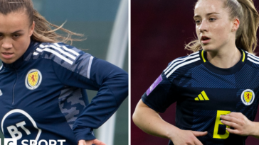A split picture of Leah Eddie and Kirsty Maclean