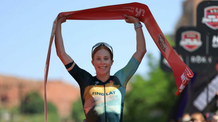 Paula Findlay se lleva la cinta en el IRONMAN 70.3 St. George 2024