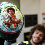 Marco Bezzecchi, casco 'zen' del MotoGP italiano 2024