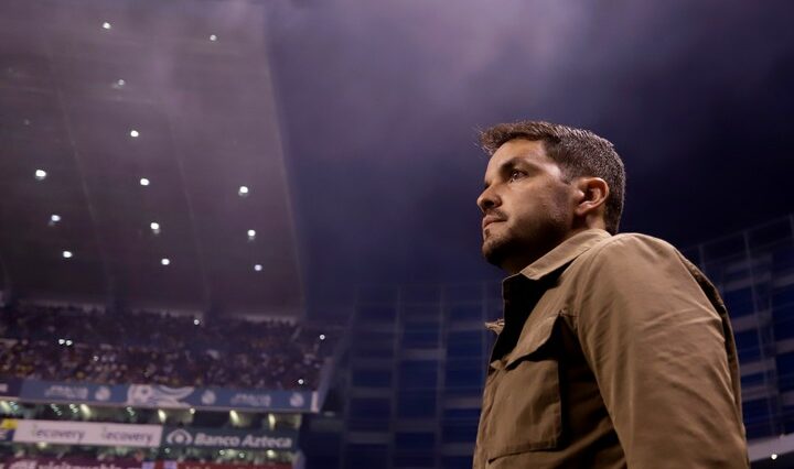 Nicolás Larcamón en México (EFE).