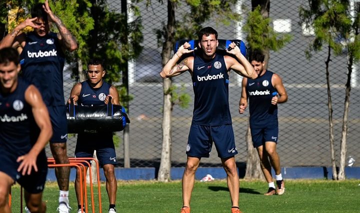 Martegani tuvo poco rodaje en el Salernitana de Italia y podría ser nuevamente jugador de San Lorenzo (Foto Prensa San Lorenzo).