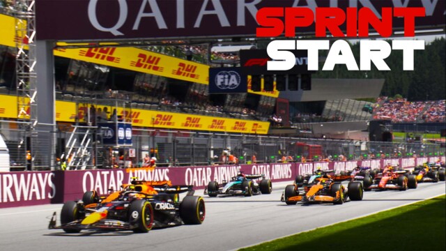 SPRINT START: Mira la primera vuelta del Sprint en Austria mientras Verstappen lidera mientras Piastri lucha con Norris