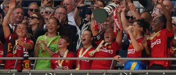 El triunfo del Manchester United en la Copa FA femenina fue su primer gran trofeo