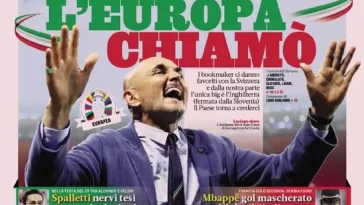 Spalletti tormento, tensión y alegría en la EURO 2024, el Milán desea a Lukaku