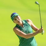 La estadounidense Lexi Thompson disparó un par 68, cuatro bajo par, para tomar una ventaja de un golpe después de la primera ronda del Campeonato PGA femenino (DAVID CANNON)