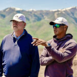 Tiger Woods y Beau Welling visitan Utah para inspeccionar el progreso de su nuevo campo en Marcella Club