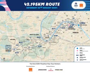 Tutte Le Mappe Ed Il Layout Della Città Di Parigi Per Le Olimpiadi 2024