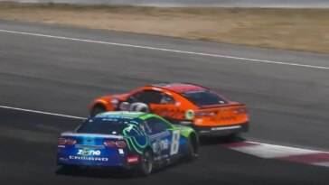 Vídeo del accidente de Kyle Busch Ross Chastain en la última vuelta del Sonoma Raceway 2024