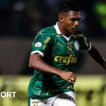 Luis Guilherme in action for Palmeiras