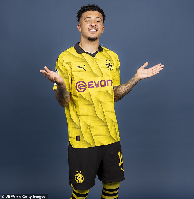 La sonrisa de Jadon Sancho es vista como la clave para alcanzar su mejor forma en el Borussia Dortmund