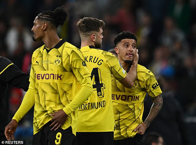 El Borussia Dortmund fue el mejor equipo en la final de la Liga de Campeones pero terminó perdiendo