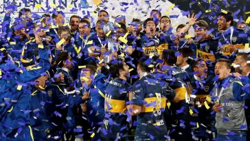 Boca campeón de la Copa Argentina 2014/2015, tras vencer a Rosario Central en la final 2-0.