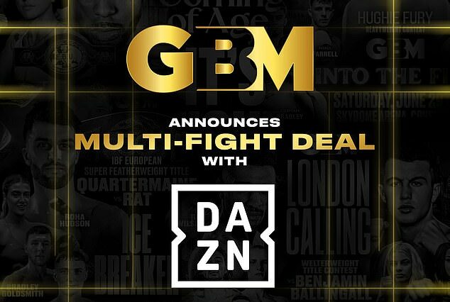 DAZN ha firmado un acuerdo de transmisión de múltiples peleas con GBM Sports para transmitir sus eventos de boxeo