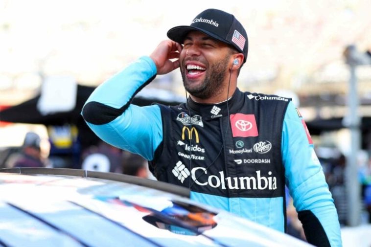 Bubba Wallace choca contra el ganador de NASCAR Alex Bowman (Video)