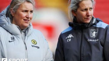 Emma Hayes and Carla Ward during their time in the WSL