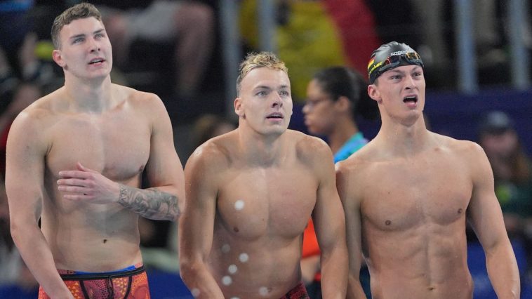 Deutsche Staffel steht mit Schwimmrekord im Finale