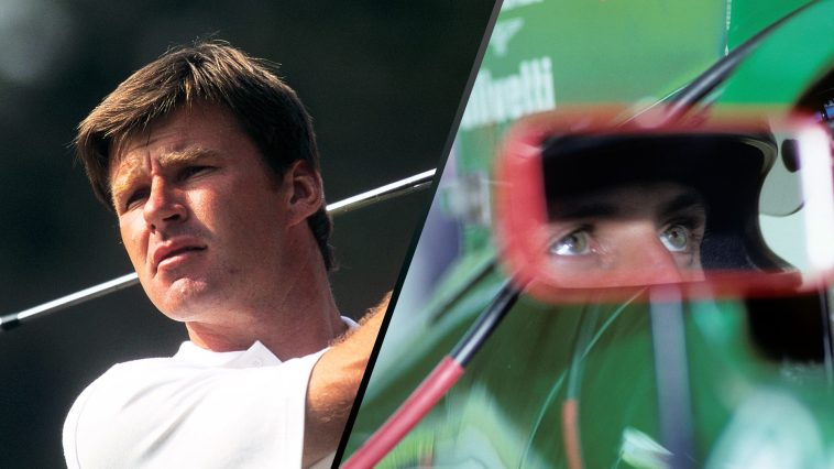 EXCLUSIVO: Cómo el legendario golfista Nick Faldo jugó un papel 'divertido' en el debut de Michael Schumacher en las pruebas de F1