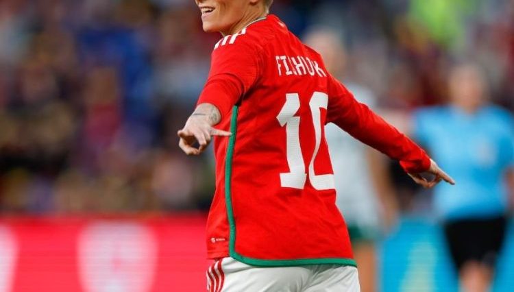 Wales joint record goalscorer. Jess Fishlock