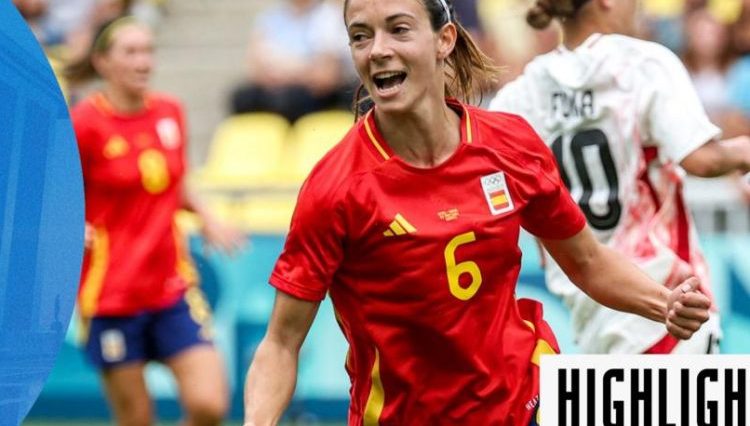 Watch the highlights from Spain's win against Japan in the group stages of Paris 2024 Olympics