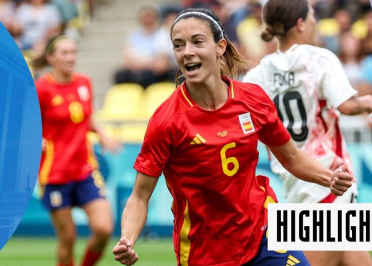 Watch the highlights from Spain's win against Japan in the group stages of Paris 2024 Olympics